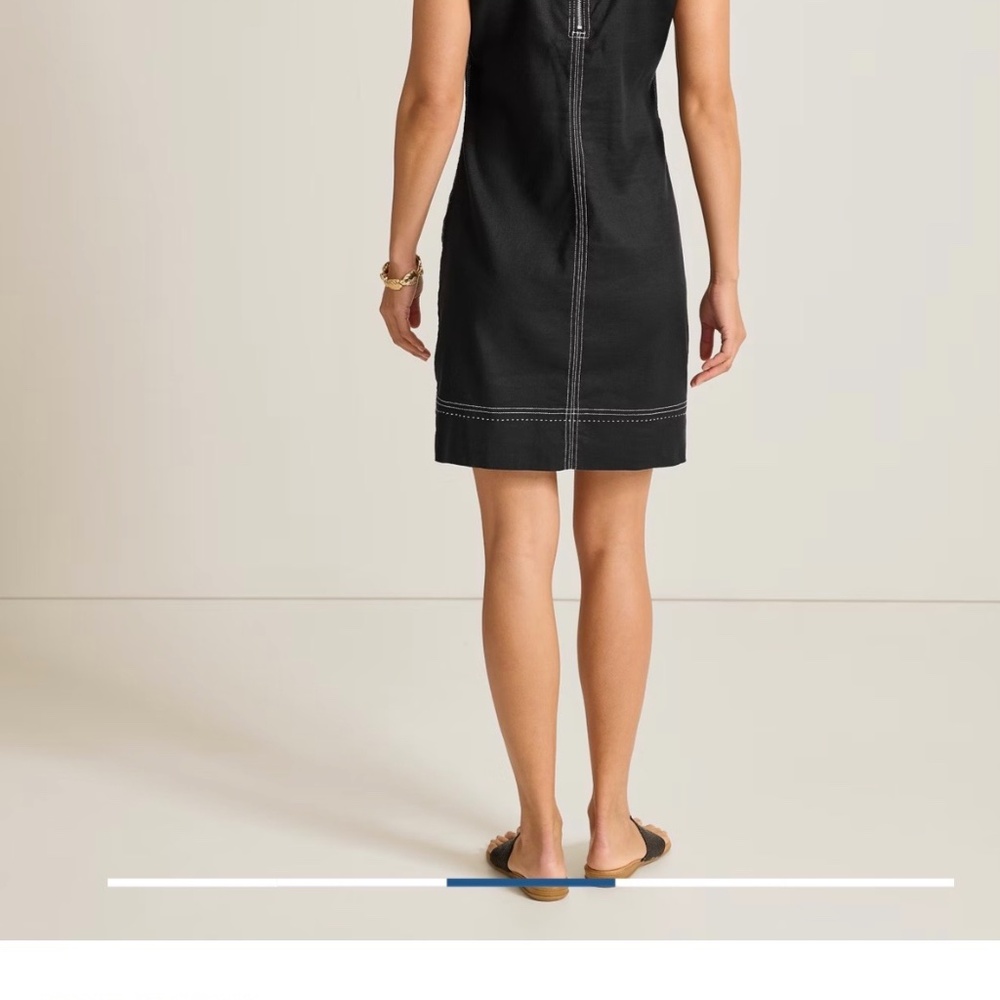 Tommy Bahama Palm-A-Dora Split Neck Sheath Dress XXS - Picture 3 of 7